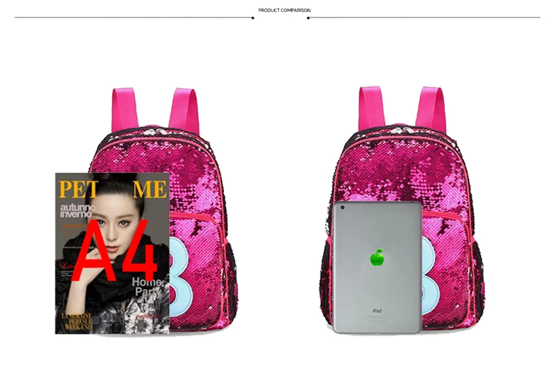 Женский модный рюкзак с блестками для девочек-подростков, блестящие мини Кожаные Дорожные школьные сумки, яркие блестящие рюкзаки с изображением букв