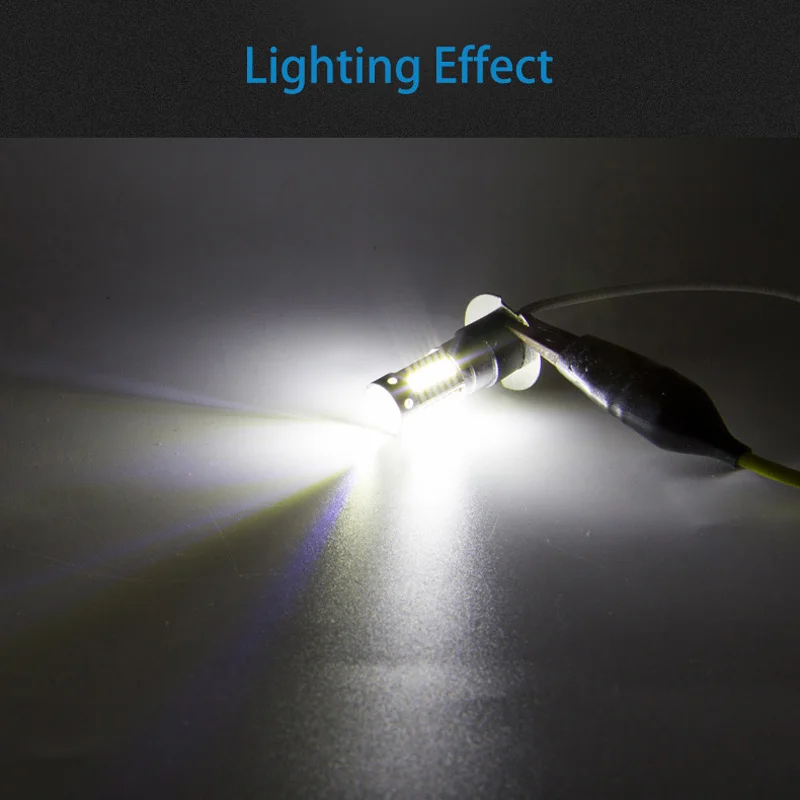 LYMOYO 2 шт. H3 H1 туман светильник 30led Автомобильные светодиодные 4014 чип высокой мощности авто лампы светильник источник света парковка головки Противотуманные огни 12В 6500K