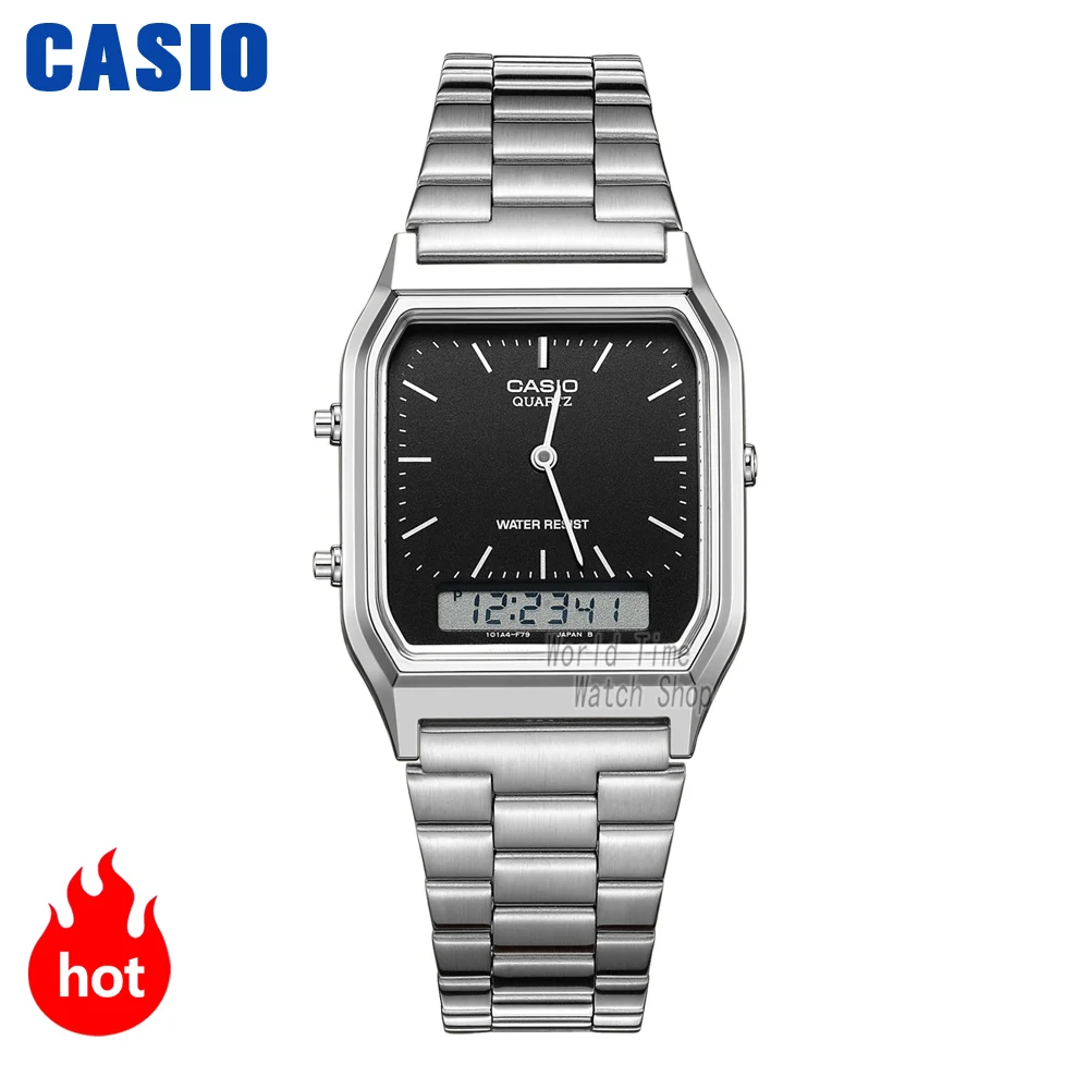

часы мужские casio золотые часы лучший бренд класса люкс двойной дисплей водонепроницаемые кварцевые цифровые мужские часы спортивные военные наручные часы relogio masculino reloj hombre erkek kol saati montre homme