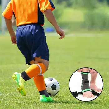 1 Pc Sport Ankle Guard Hoge Kwaliteit Brace Protector Compressie Ondersteuning Pad Nylon Enkel Basketbal Elastische Voor Voetbal B8N5
