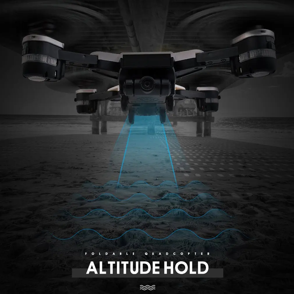 

19HW 2.4G Foldable RC FPV Quadcopter 2MP Wide Angle Wifi Camera Altitude Hold