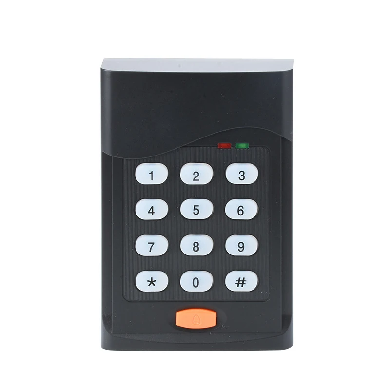 Control Smart Key Readers Black Password Rfid 125khz Wall Door Access Card Reader Support