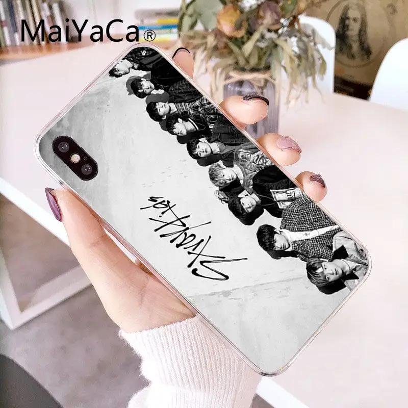 MaiYaCa Stray Kids новое поступление чехол для телефона iPhone 8 7 6 6S Plus 5 5S SE XR X XS MAX 10 Coque Shell - Цвет: A13