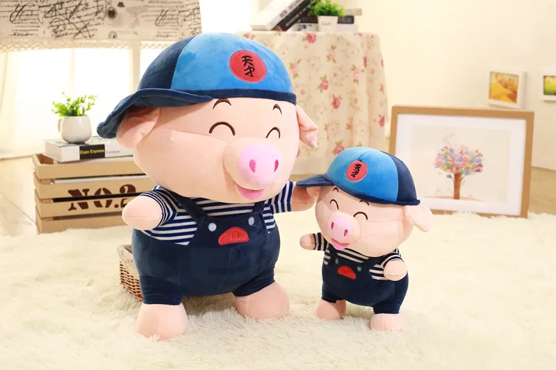 Милые пары Tiancai плюшевая свинка mcdull игрушки мужская игрушка-поросенок год деятельности подарок настраиваемый