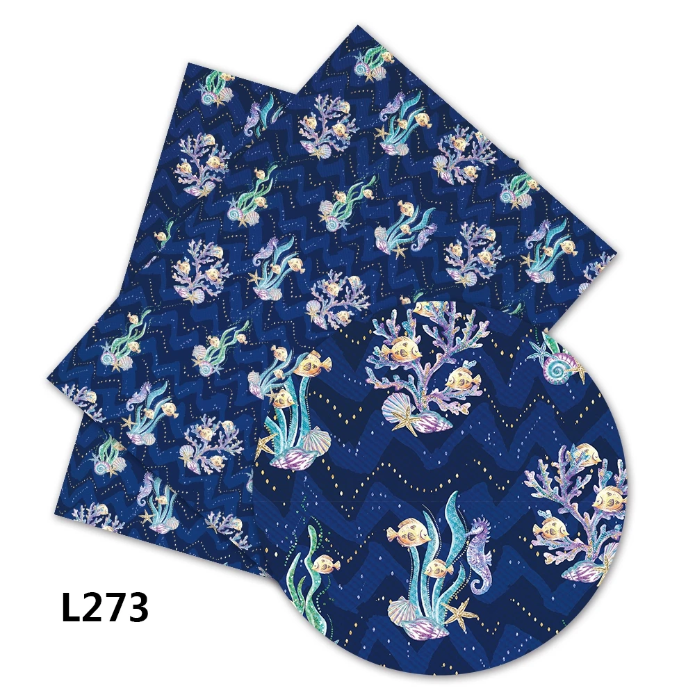 L273 DIY craft supplies 30 cm x 136 cm faux synthetic leather fabric for Hairbow material decoration. L271-275 - Цвет: L273