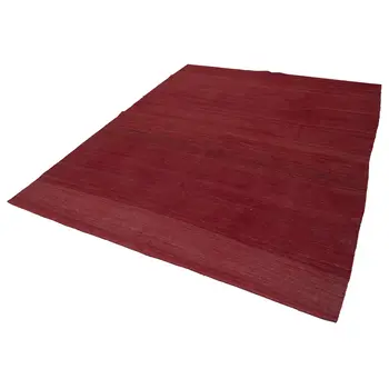 

227x282 Cm Red Handmade Contemporary Rugs Rug-7x9 Ft
