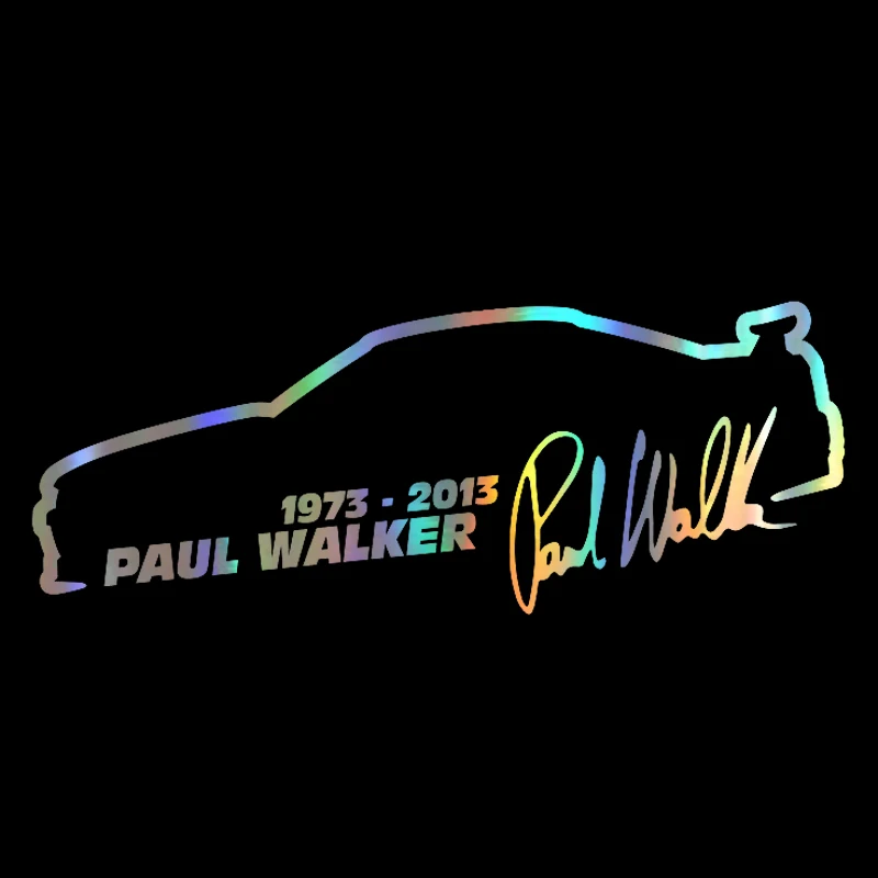 

Personality Reflective Fast and Furious Car Stickers and Decal Fuuny Motorcycle Bumper Cover Scratches Accessories PVC13*5cm
