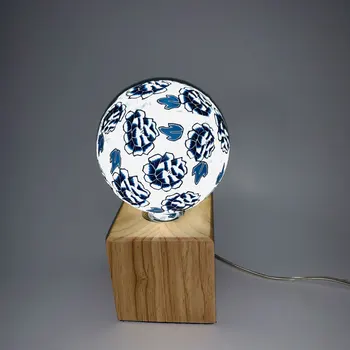 

E27 Base Warm White/White Led Light Bulb Retro Unique Flower Pattern Glass Lamp Bulb Best Home Decoration Pendant Light Bulb