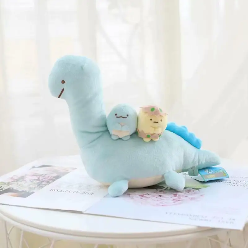 Милая плюшевая игрушка Sumikko Gurashi подвеска в виде динозавра 10 см мягкие игрушки брелок на день рождения Рождественский подарок#3360