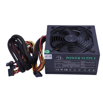 

200-260V Max 650W Power Supply Psu Pfc 14Cm Silent Fan 24Pin 12V Pc Computer Sata Gaming Pc Power Supply For Intel For Amd Compu
