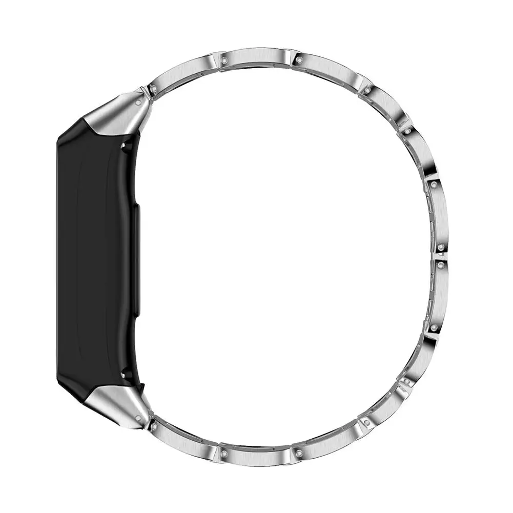 Наручные часы ремешок для Galaxy Fit SM-R370 из нержавеющей стали умный Браслет сменный ремешок