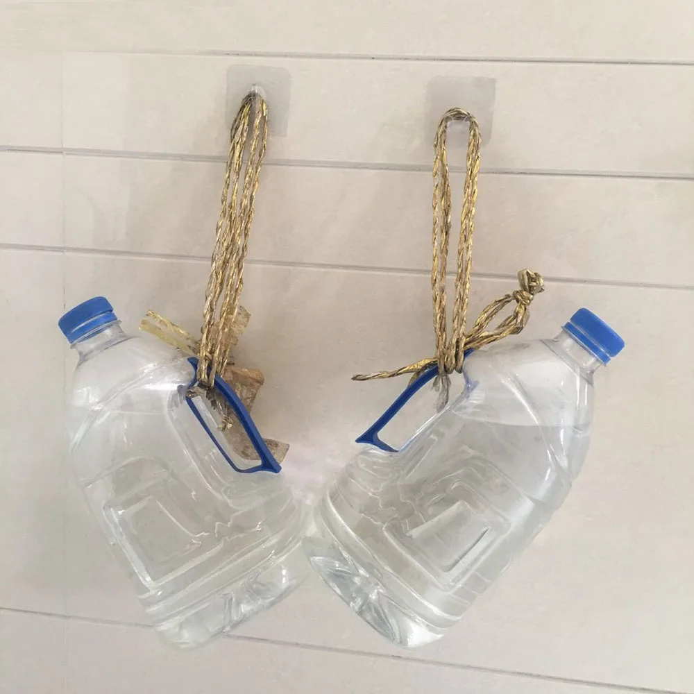 5pcs Transparent Hangers Self Adhesive wall Hooks Storage Holders In Bathroom Kitchen Stick on Door Hooks For Keys Towels