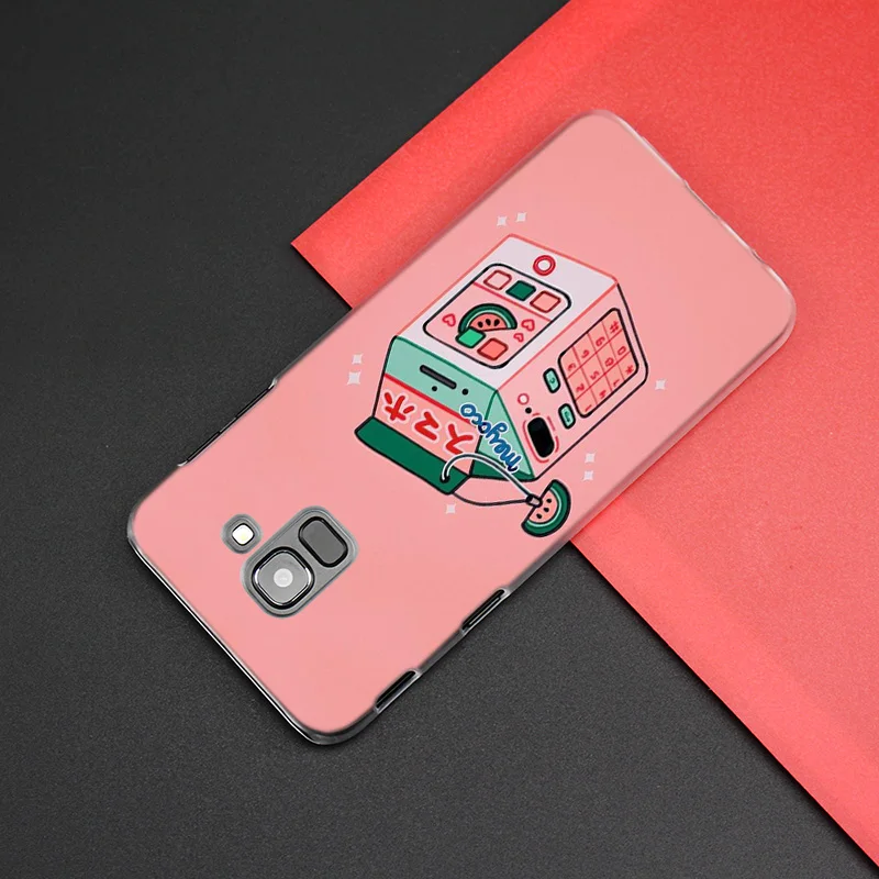 Kawaii японский клубничное молоко чехол для samsung Galaxy S10 S10e 5G S9 S8 S7 край M40 M30 M20 M10 J8 J6 J4 плюс