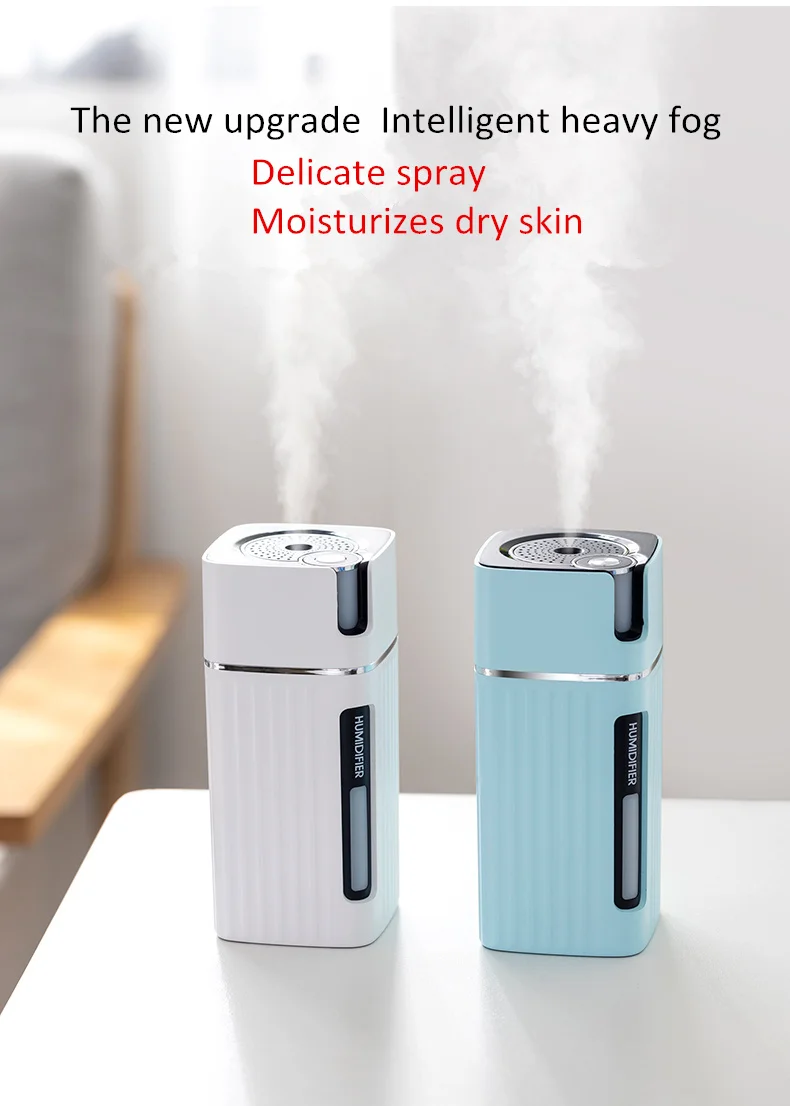 300ml Portable Air Humidifier USB Cool Mist Ultrasonic Aroma Diffusers Aromatherapy Air Purifier Car Home Difusor Humidificador