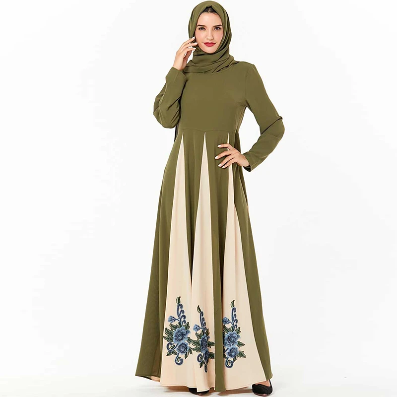 Green abaya dress Clearance