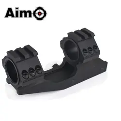 AIm-O Tactical Scope Rail Ring Mount мм 25,4-30 мм цельное консольное крепление для прицела