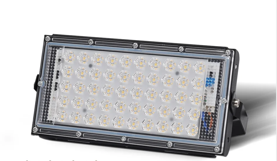 1pcs Потока СИД светильник 50 Вт 30 Вт Водонепроницаемый Ip65 открытый AC110V Точечный светильник Экстра Яркий сад Пейзаж Светодиодный прожектор светильник ing уличные светильники - Испускаемый цвет: 1pcs