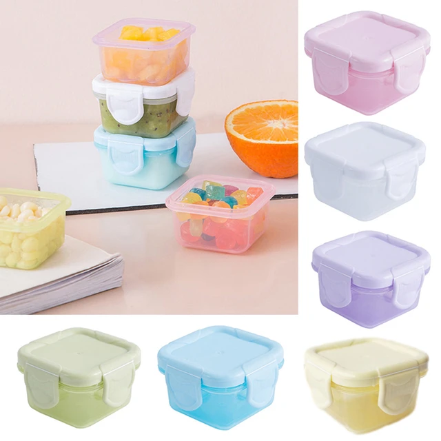 Plastic Containers Food Storage  Small Food Containers Lids - Food Storage  Container - Aliexpress