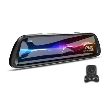 

Rearview Mirror Double Lens Reversing Image Starlight Night Vision Tachograph Large Storage Capacity