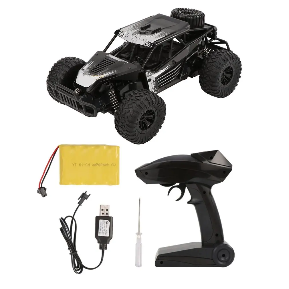 

DM-1801 Electric 4 Wheel Drive Buggy Rock 1/16 Crawler RC Car For Sport Utility Vehicle Off-Road Vehicle Toys Standard Version