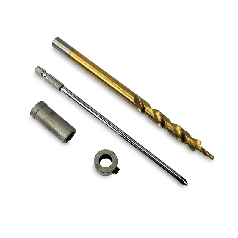 Drill Bit Set Карманное отверстие джиг комплект системы для деревообработки и столярных работ и шаг сверло и аксессуары Деревообработка DIY инструмент - Цвет: Drill Bit Set