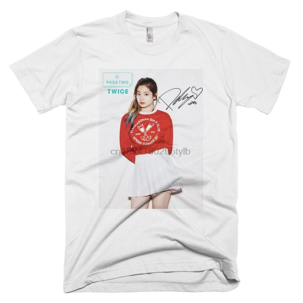 Футболка с надписью TWICE CHEER UP Dahyun kpop |