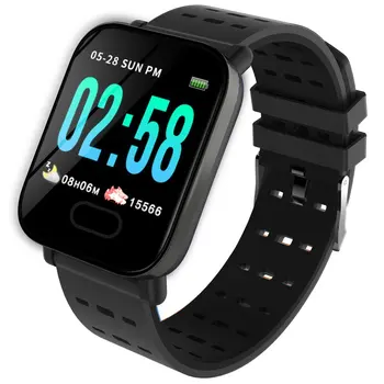 

A6 Color Screen Smart Bracelet Real-Time Sleep Monitoring Anti-lost Function Smart Alarm Clock Sedentary Reminder
