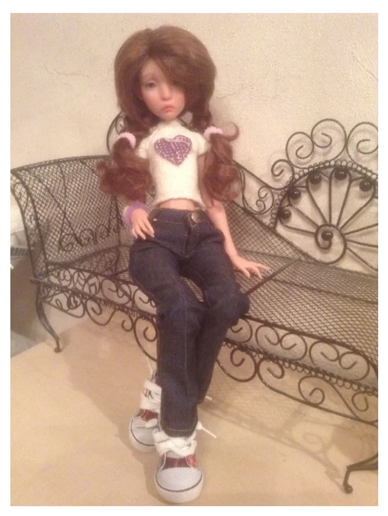1/4 BJD Boneca Ellana Lune Corpo Modelo Meninas Brinquedos figulas de Alta Qualidade Loja de Olhos Livres Dom Resina Para O p