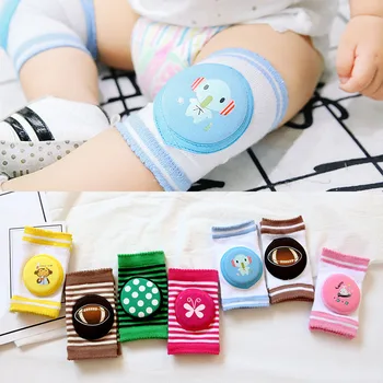 

Cartoon Baby Knee Pads Anti -Slip Mesh Cushion Crawling Knee Protector Cotton Kids Children Girls Boys Leg Warmers 0-3Y