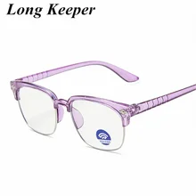 Новые компьютерные детские очки, анти-синие очки для девочек и мальчиков, анти-синий светильник, оптические очки, УФ блокировка, очки с заклепками