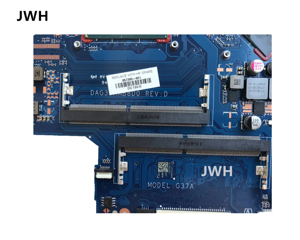 Для hp PAVILION NOTEBOOK 17T-A материнская плата 960M 2GB i5-6300HQ DAG37AMB8D0 857390-001 857390-501 857390-601 протестированная Рабочая