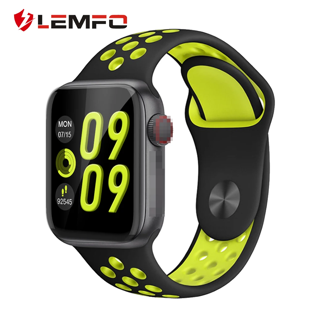 

LEMFO Smart Watch Full Touch Screen Heart Rate Pedometer Message Call Reminder Phone Watch Men Women For Apple Android Phone