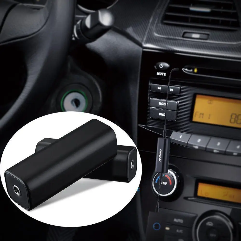 Portable Ground Loop Noise Filter Isolator 3.5mm Audio Cable for Home Stereo Car Speaker Audio System