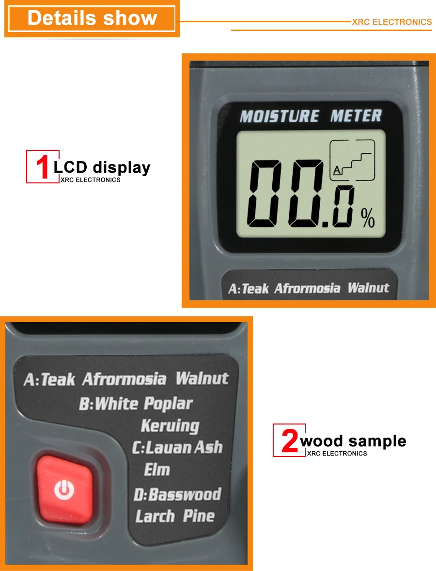Wood moisture meter MT10 description 04