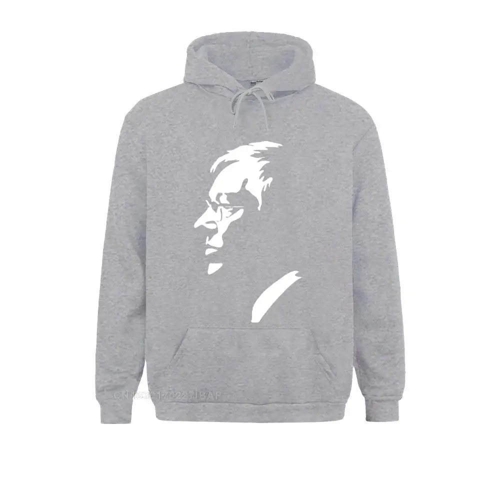 Slim Fit Men Sweatshirts Long Sleeve 66124 Hoodies Customized Hoods Top Quality 66124 grey