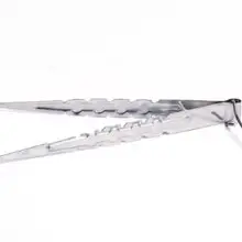 Металлический длинный уголь для кальяна щипцы угольные зажимы запирающие щипцы 220 мм из металла с фольгой Дырокол ногтей