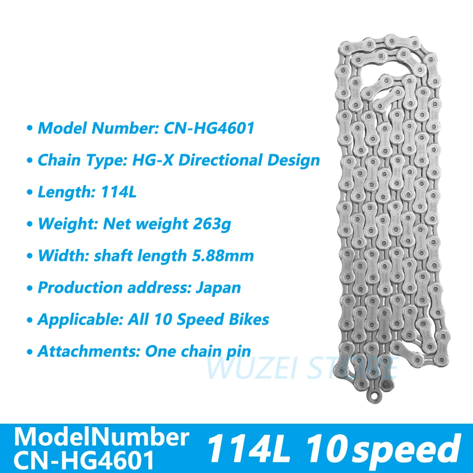 SHIMANO 8/9/10/11/12Speed Chains HG40 HG50 HG53 HG93 HG54 HG95 4601 HG601 HG701 HG901 Road MTB Bicycle Chains 112/116/118 Links