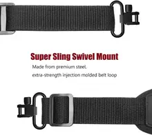 QD Sling Swivel Mount Adapter Metal Quick Detachable Gun Strap Sling Mount Ring Rifle Shotgun Hunting Gun Accessories