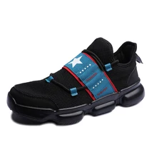 Мужские кроссовки; повседневная мужская обувь без шнуровки; Вулканизированная обувь дышащая мужская обувь из сетчатого материала со шнуровкой; износостойкая обувь; tenis masculino; спортивная обувь