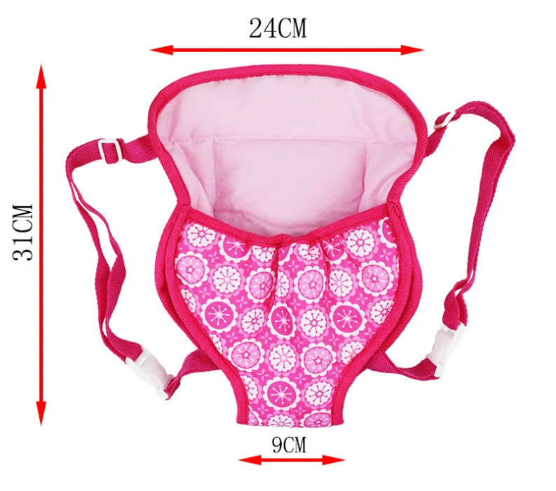 Dolls Out Going Carry Bag with Adjustable Straps for 12-18 inch Baby Doll Girl Doll Travel Accessories,doll accessories toys,doll accessories