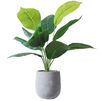 

AsyPets Simulation Green Bonsai Desktop Mini Ornaments for Home Living Room Balcony