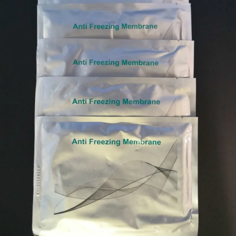 US $249.98 Fress Shipping 100Pcs Anti Freeze Membrane Film Gel Pad Freeze Fat Cooling Weight Reduce Paper Usa
