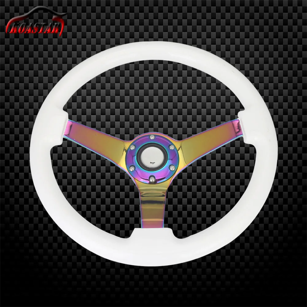 KD8231 350mm Wooden Deep Corn Steering Wheel(1)
