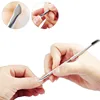 1Pcs Stainless Steel Double Head Cuticle Pusher for Manicure 2022 Tools for Nails Art Non-Slip Nail Cuticle Remover Accessories ► Photo 2/5