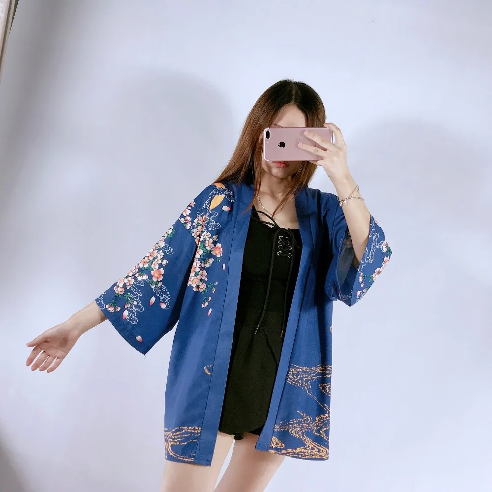 Новая японская Женская атласная кимоно юката винтажный сценический костюм традиционный халат Женское японское кимоно