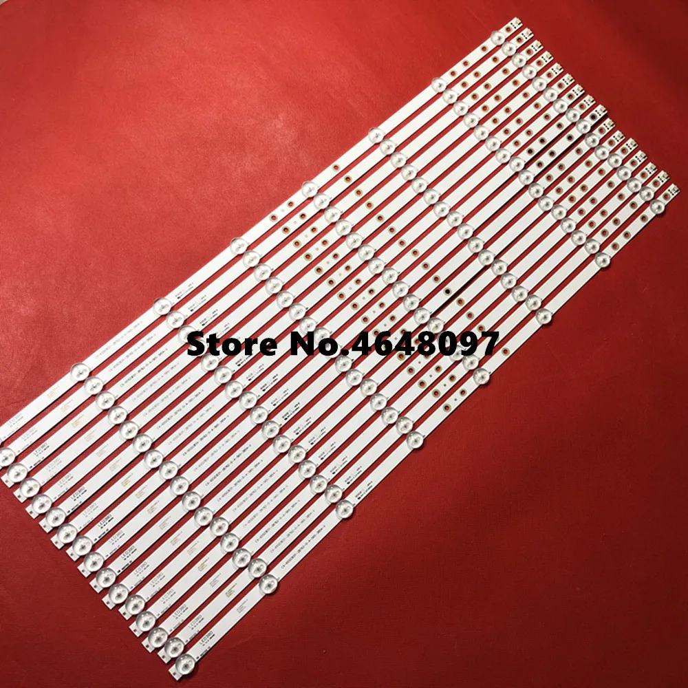 16pcs/set 8LED 710mm LED backlight strip for Sony KDL-65W805 KDL-65W855C Kdl-65W859C 650TV02 V3 T650HVF05.1 T650HVF05