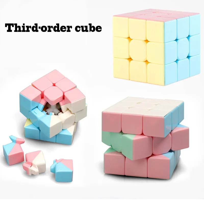 

Colorful 3x3x3 Cube 3 Layers Magic Cube Profissional Competition Cubo Puzzle Speed Cube Education Toys For Children