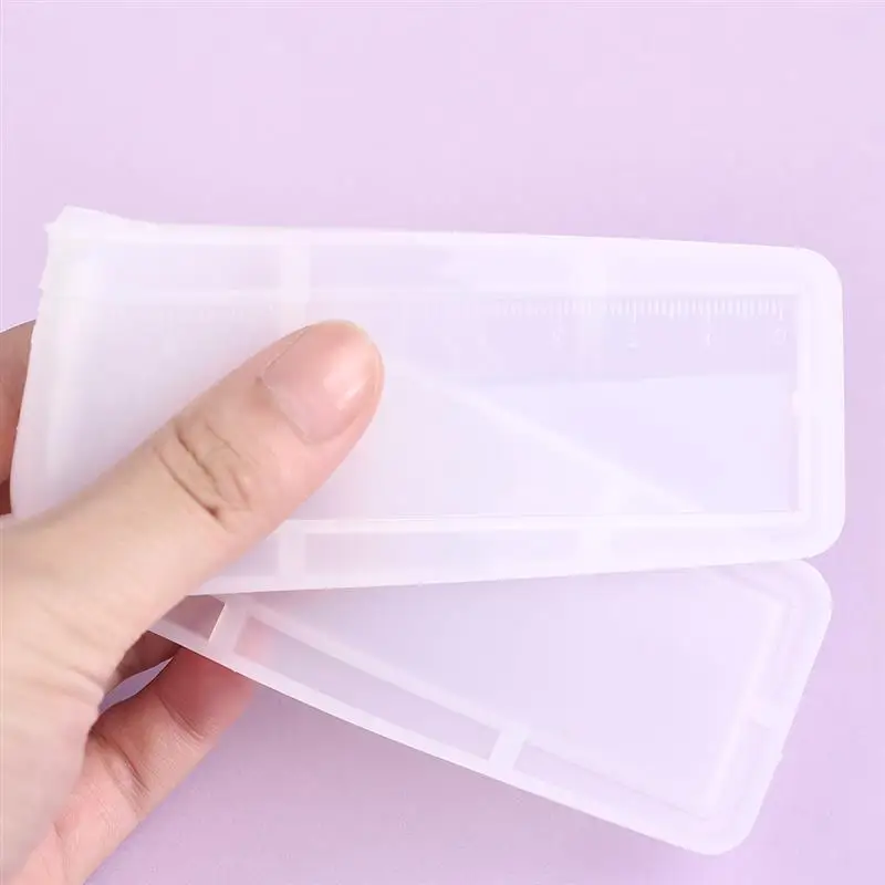 DIY Ruler Resin Mold Protractor Triangle Ruler