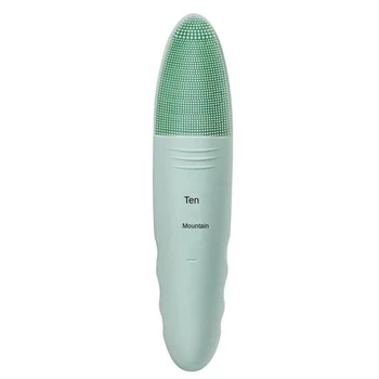 

Powered Facial Cleansing Devices Silicone Sonic Vibration Mini Cleaner Deep Pore Cleaning Skin Massage Face Brush