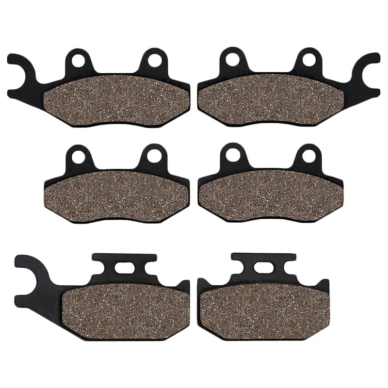 YFM700R Raptor 700 2006 2007 2008 2009 2010 2011 2012 Cyleto Rear Brake Pads for Yamaha YFM700 YFM 700 2006-2015